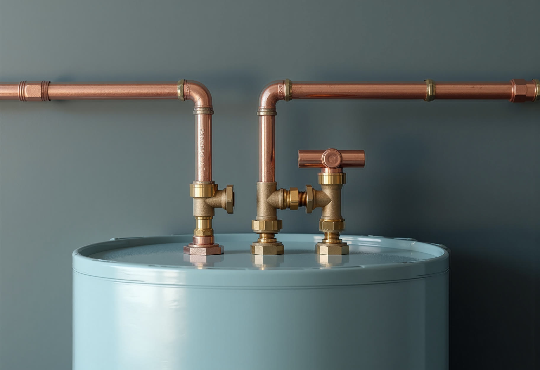 Swept copper on a new tank set