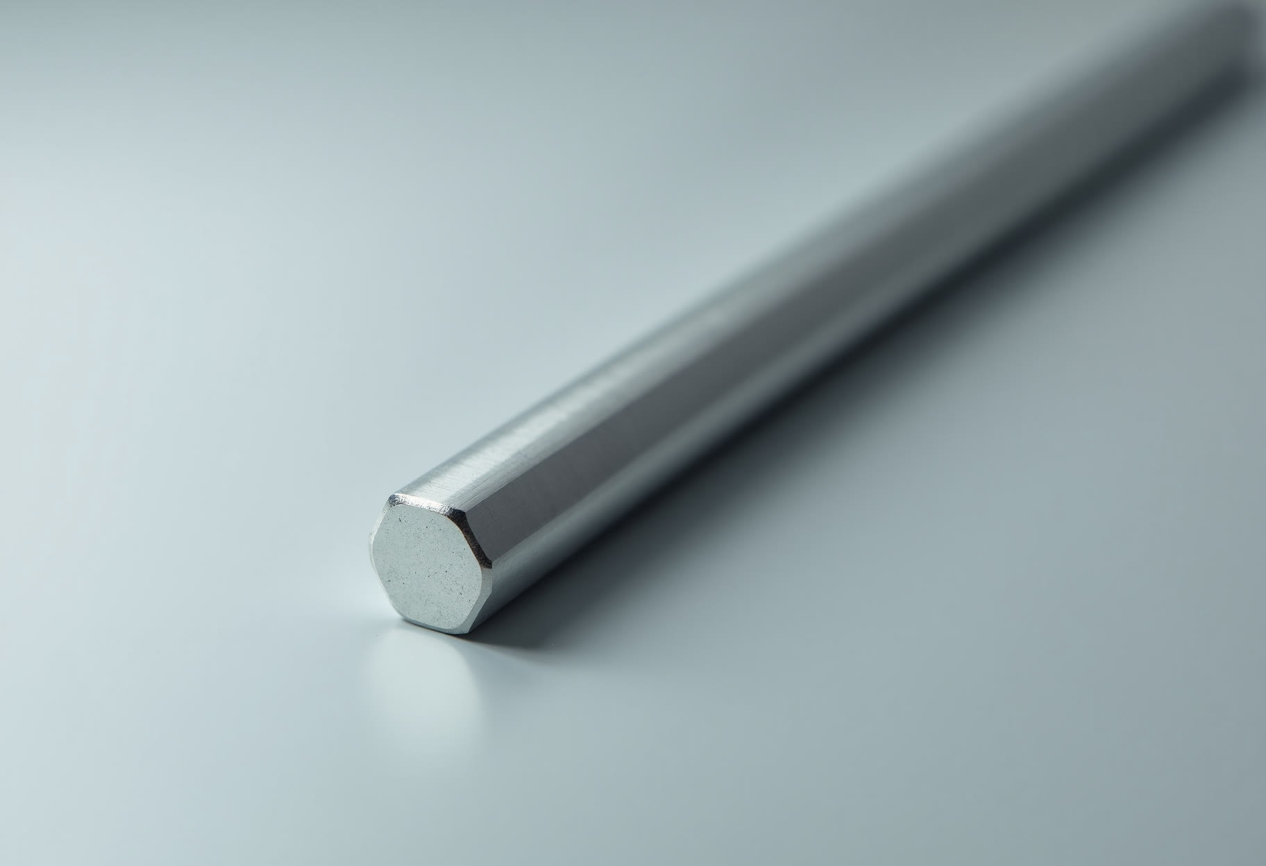 Fresh anode rod, out of the box